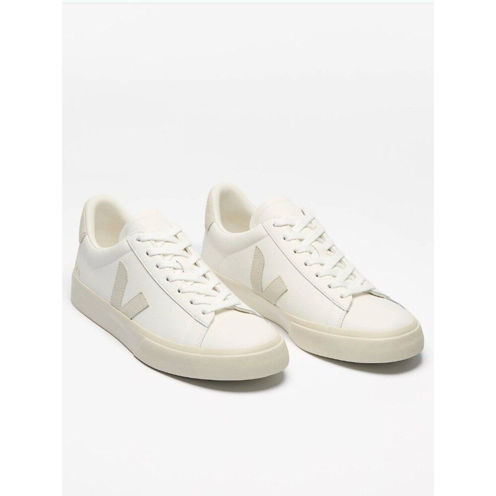 Veja CAMPO LEATHER WHITE NATURAL SUEDE EU 41 / US W 10 / US M 8